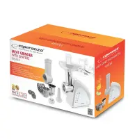ESPERANZA MEAT GRINDER WITH GRATERS RISSOLE – pilt 5