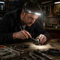 ESPERANZA HEADLAMP COB LED ATHENA – pilt 7