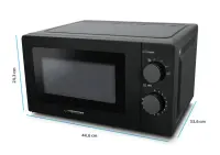 ESPERANZA MICROWAVE OVEN ESTOFADO BLACK – pilt 8