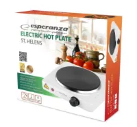 <p>ESPERANZA ELECTRIC HOT PLATE ST. HELENS WHITE 1000W</p> – pilt 3