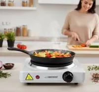 <p>ESPERANZA ELECTRIC HOT PLATE ST. HELENS WHITE 1000W</p> – pilt 4