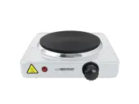 <p>ESPERANZA ELECTRIC HOT PLATE ST. HELENS WHITE 1000W</p>
