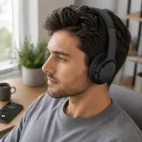 ESPERANZA BLUETOOTH HEADPHONES LIBERO BLACK – pilt 6