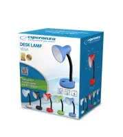 ESPERANZA DESK LAMP E27 VEGA WHITE – pilt 3