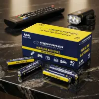 ESPERANZA ALKALINE BATTERIES AAA 4PCS. SHRINK FOIL WRAPPED – pilt 5