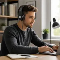 ESPERANZA STEREO AUDIO HEADPHONES RENELL BLACK – pilt 4