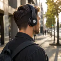 ESPERANZA STEREO AUDIO HEADPHONES RENELL BLACK – pilt 5
