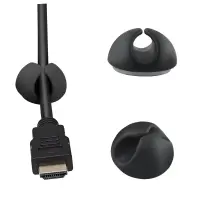 ESPERANZA MULTIPURPOSE CABLE CLIPS EBA101K BLACK