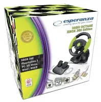 ESPERANZA GAMING STEERING WHEEL - HIGH OCTANE XBOX EDITION