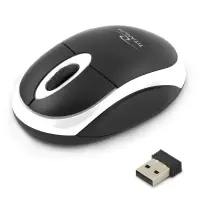 TITANUM WIRELESS 2.4GHZ OPTICAL MOUSE 3D USB VULTURE BLACK/WHITE – pilt 3