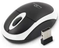 TITANUM WIRELESS 2.4GHZ OPTICAL MOUSE 3D USB VULTURE BLACK/WHITE