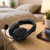 ESPERANZA STEREO HEADPHONES WITH MICROPHONE CONCERTO – pilt 3