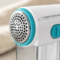ESPERANZA LINT REMOVER CUDDLY WHITE-TURQUOISE – pilt 4