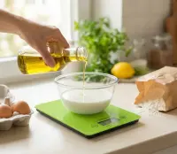 ESPERANZA DIGITAL KITCHEN SCALE LEMON GREEN – pilt 2