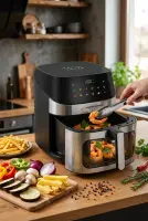 ESPERANZA AIR FRYER PATATE AL FORNO 8L 1600W – pilt 8