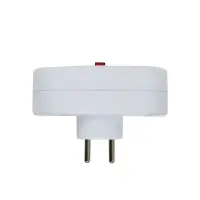 ESPERANZA ELEC. SOCKET SPLITTER 2 SOCKETS SWITCH WHITE