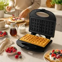 TITANUM WAFFLE MAKER RASBERRY – pilt 2