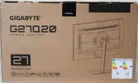SALE OUT. GIGABYTE GAMING MONITOR 27" G27Q20 | SALE OUT. Gigabyte G27Q20 EK | 27 " | SS IPS | QHD | 200 Hz | 0.5 ms | 2560 x 1440 pixels | 350 cd/m² | HDMI ports quantity 2 | Warranty 36 month(s) | DAMAGED AND MISSING INNER PACKAGING, DEMO – pilt 5