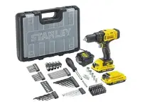 Stanley Screwdriver Kit, 18 V, 2 Ah accumulator | SFMCD700D2A-QW – pilt 8