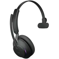 JABRA EVOLVE2 65, Link380c MS Mono Black – pilt 3