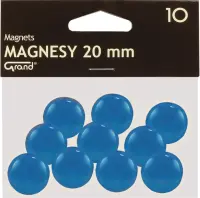Tahvlimagnetid 20mm sinine 10tk pakis GRAND