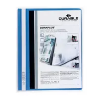 Kiirköitja A4 DURABLE Duraplus esikaane taskuga sinine
