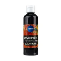 Akrüülvärv CENTRUM 120ml must