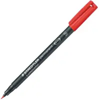 Permanentne marker OHP STAEDTLER Lumocolor 313 S 0,4mm punane