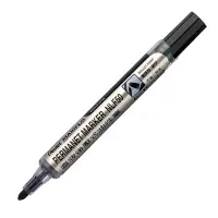 Permanentne marker PENTEL NLF50 koonilise otsaga 2-4,5mm must