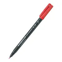 Permanentne marker OHP STAEDTLER Lumocolor 317M 1,0mm punane