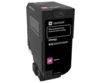 Lexmark 74C2SM0 Toner Cartridge, Magenta