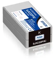 Epson SJIC22P(K) (C33S020601) Ink Cartridge, Black