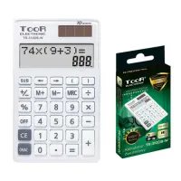 Kalkulaator TOOR TR-310DB-W 10-kohaline