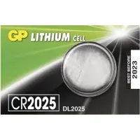 Patareid GP CR2025-C5 3V 5tk blistris