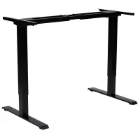 Elektriline lauaraam SUN-FLEX Deskframe III 2-teleskoobine 2-mootoriga must