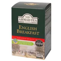 Must tee AHMAD English Breakfast 100tk ümbrikuta