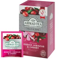 Taimetee AHMAD kibuvits/kirss/hibiskus 20tk ümbrikus