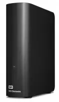 External HDD WESTERN DIGITAL Elements Desktop 12TB USB 3.0 Drives 1 Black WDBWLG0120HBK-EESN