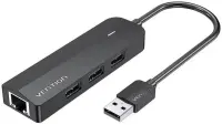 I/O HUB USB2.0 3PORT/0.15M CHPBB VENTION