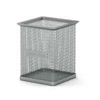 Pliiatsitops ERICH KRAUSE metallist kandiline 80x80x95mm hõbedane