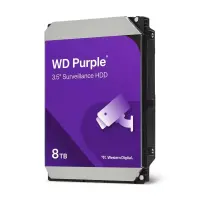 HDD WESTERN DIGITAL Purple 8TB SATA 3.0 256 MB 5640 rpm 3,5" WD85PURZ