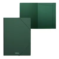 Plastmapp kummiga ERICH KRAUSE A4 roheline