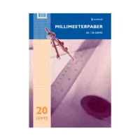 Millimeetripaber A3 SULEMEES 20 lehte