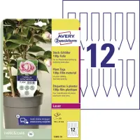 Kilesildid vee ja rebenemiskindlad AVERY Zweckform 100x20mm 10 lehte