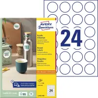 Kleebisetikett AVERY Zweckform Q40mm 100 lehte (L3415-100)
