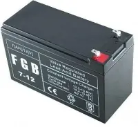 BATTERY 12V 7AH VRLA/FGB7-12 EMU