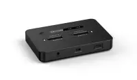 Gembird Desktop dual drive USB Type-C M.2 NVME (and SATA) SSD docking station, Black | DD2-U3M2
