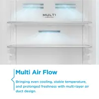 Midea Refrigerator | MDRE271FGE01 | Energy efficiency class E | Built-in | Combi | Height 178.5 cm | No Frost system | Fridge net capacity 192 L | Freezer net capacity 79 L | 38 dB | White – pilt 9