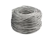 Lanberg Lan Cable CAT.5E UTP Solid CU LSZH Grey CPR + Fluke Passed, 305 m | LCU5L-11CU-0305-S – pilt 5