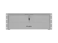 Lanberg AK-2004-S | 19" Drawer 4U, max load capacity up to 90 kg, 4 point assembly | 48.26 x 36 x 17.6 cm | Gray – pilt 2